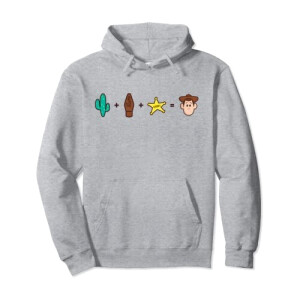 Sweat à capuche Woody - Toy story - gris homme/femme