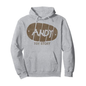 Sweat à capuche Andy - Toy story - gris homme/femme