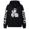 Sweat à capuche Aki, Makima - Chainsaw Man - noir homme/femme - miniature