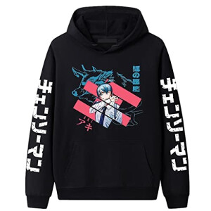 Sweat à capuche Aki - Chainsaw Man - noir homme/femme