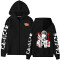 Sweat à capuche Aki, Makima - Chainsaw Man - noir homme/femme - miniature