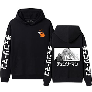 Sweat à capuche Power - Chainsaw Man - noir homme/femme