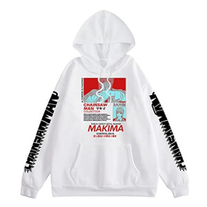 Sweat à capuche Power - Chainsaw Man - blanc homme/femme