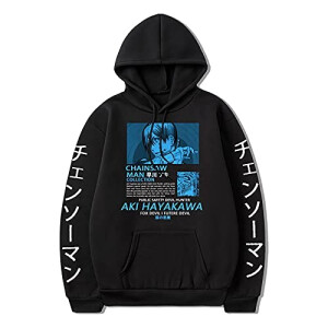 Sweat à capuche Denji, Aki, Makima - Chainsaw Man - homme/femme
