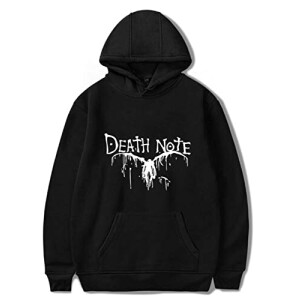 Sweat à capuche Death Note noir homme/femme
