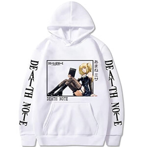 Sweat à capuche Amane Misa - Death Note - blanc homme/femme