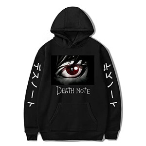 Sweat à capuche Light, Amane Misa - Death Note - noir homme/femme
