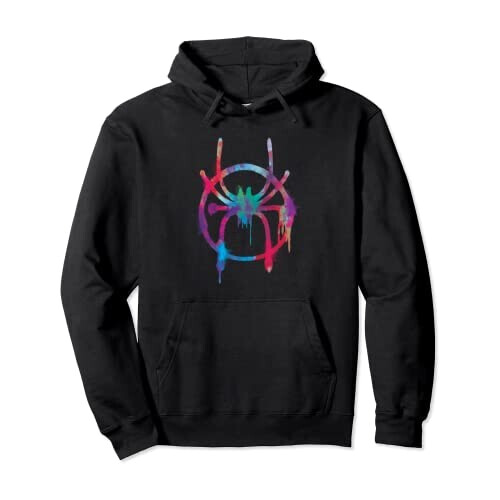 Sweat à capuche Spider-man noir homme/femme
