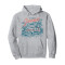 Sweat à capuche Jurassic Park gris homme/femme - miniature
