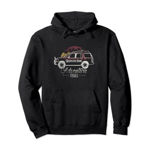 Sweat à capuche Jurassic Park noir homme/femme