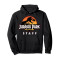 Sweat à capuche Jurassic Park noir homme/femme - miniature