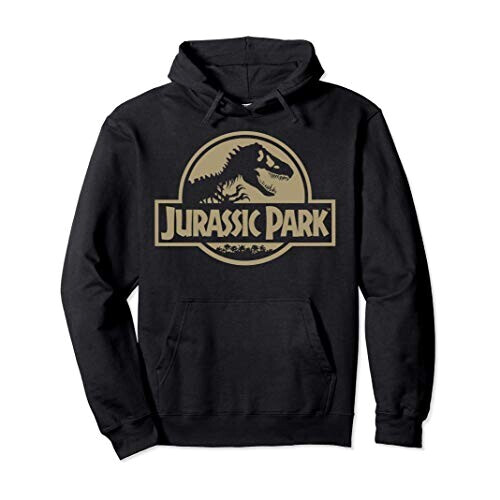 Sweat à capuche Jurassic Park noir homme/femme