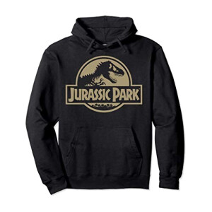 Sweat à capuche Jurassic Park noir homme/femme