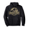 Sweat à capuche Jurassic Park noir homme/femme - miniature