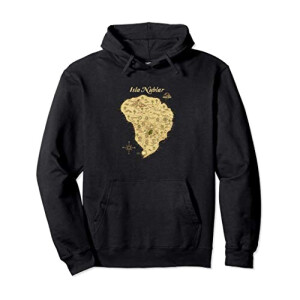Sweat à capuche Jurassic Park noir homme/femme