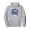 Sweat à capuche Jurassic Park gris homme/femme - miniature