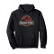 Sweat à capuche Jurassic Park noir homme/femme - miniature