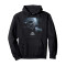Sweat à capuche Jurassic Park noir homme/femme - miniature