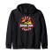 Sweat à capuche Jurassic Park noir homme/femme - miniature