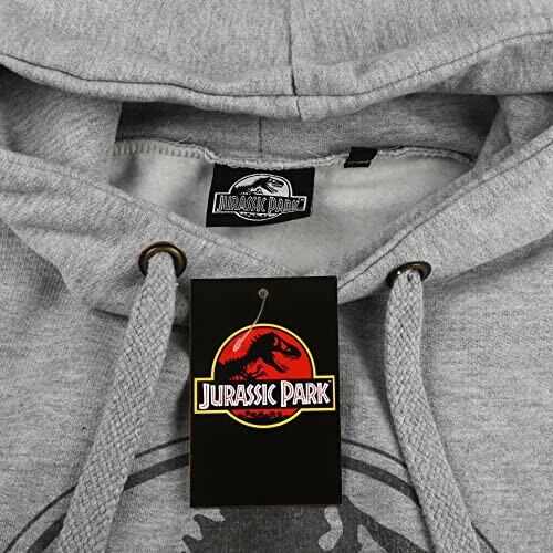 Sweat à capuche Jurassic Park gris (sports) homme variant 3 