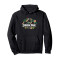 Sweat à capuche Jurassic Park noir homme/femme - miniature