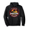 Sweat à capuche Jurassic Park noir homme/femme - miniature