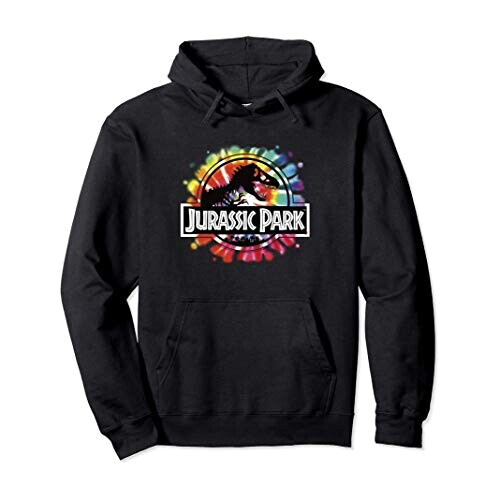 Sweat à capuche Jurassic Park noir homme/femme