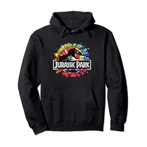 Sweat à capuche Jurassic Park noir homme/femme