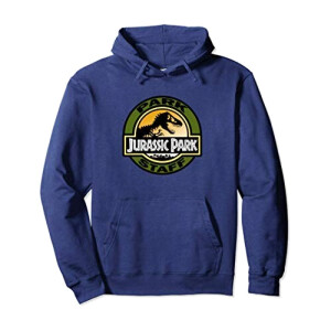 Sweat à capuche Jurassic Park bleu homme/femme