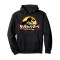 Sweat à capuche Jurassic Park noir homme/femme - miniature