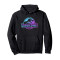 Sweat à capuche Jurassic Park noir homme/femme - miniature