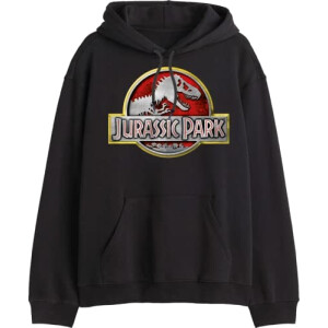 Sweat à capuche Jurassic Park noir homme
