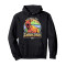 Sweat à capuche Jurassic Park noir homme/femme - miniature