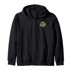 Sweat à capuche Jurassic Park noir homme/femme