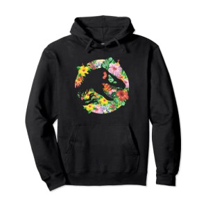 Sweat à capuche Jurassic Park noir homme/femme