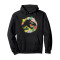 Sweat à capuche Jurassic Park noir homme/femme - miniature