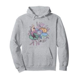 Sweat à capuche Jurassic Park gris homme/femme