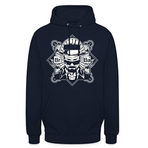 Sweat à capuche Walter White, Heisenberg - Breaking Bad - marine homme/femme