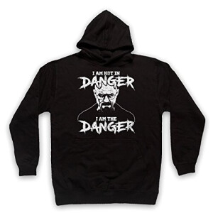 Sweat à capuche I am the danger - Breaking Bad - noir homme/femme