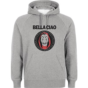 Sweat à capuche Le professeur - La casa de papel - gris homme/femme