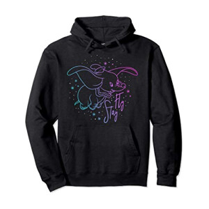 Sweat à capuche Dumbo bleu homme/femme