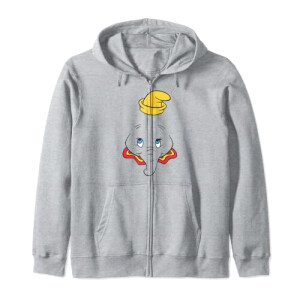 Sweat à capuche Dumbo gris homme/femme