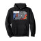 Sweat à capuche Dumbo noir homme/femme - miniature