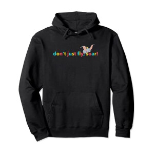 Sweat à capuche Dumbo noir homme/femme