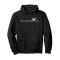 Sweat à capuche Dumbo noir homme/femme - miniature