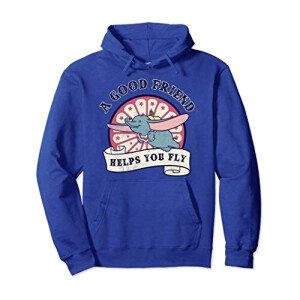 Sweat à capuche Dumbo gris homme/femme