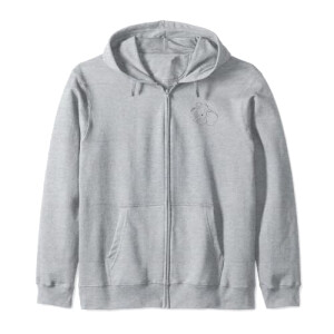 Sweat à capuche Dumbo gris homme/femme