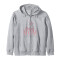Sweat à capuche Dumbo gris homme/femme - miniature