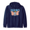 Sweat à capuche Dumbo bleu homme/femme - miniature
