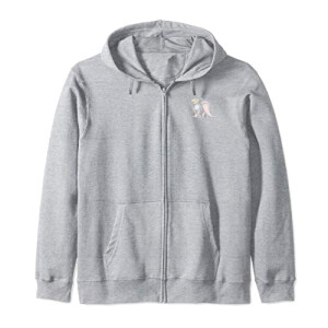 Sweat à capuche Dumbo gris homme/femme